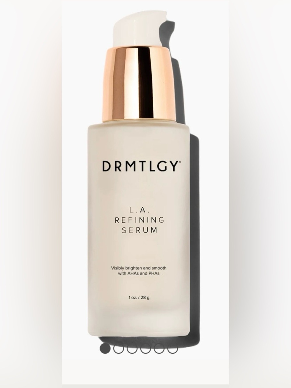 DRMTLGY L.A. Refining Serum - Black & Rose Gold Box/Anti-Aging! NEW! NIB! SEALED